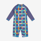UV Protective Surf Suit Multi Check